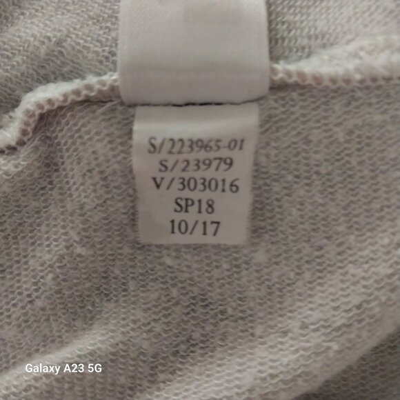 Athleta Girl Light Gray Open Front Cardigan XL/14 - Modal & Spandex Cozycore - Picture 6 of 7